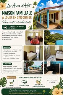 Maison Man sainte aube spa gonflable - Les Anses-dʼArlets - 0