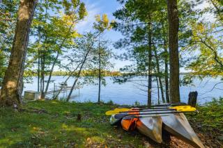 North Woods Log House w/ Exceptional Privacy! - 9