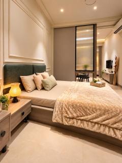 The Olive Nest- Warm and Luxe 1 BHK - 1