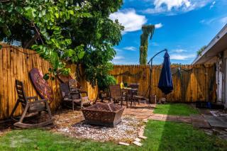 Modern Dual Haven with Fire Pit and Yard - 8