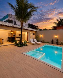 Casa com 4 Quartos climatizados alto padrão lazer com Piscina e Ofurô aquecido - 0