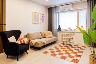 Lovely two-room condo with balcony near bus- and railwaystation - 0