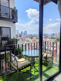 Loft Monumento Revolución - Reforma Terraza & Gym - 6