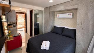 Flat na praia com varanda e cozinha 417 - 7