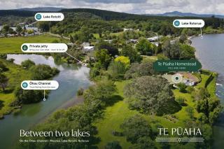 Te Puaha Homestead, Fly fishing from private jetty - 7