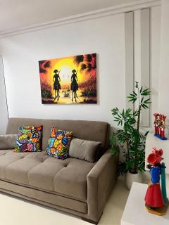 Flat Frente Mar Manaira com Garagem - 9