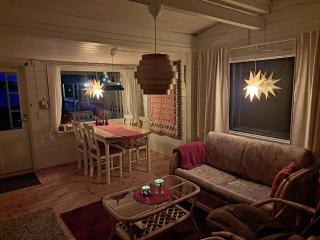 Villa Selma cottage on the shore of Kemijoki with a wood-fired sauna -  - 9