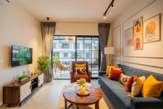 Luxury Designer 1BHK Flat with Pool Gym and Clubhouse near Calangute Beach - 9