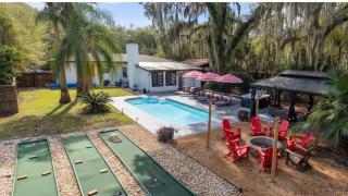 Savannah Luxe -Htd Pool, Ht Tub, Mini Golf, Firepit - 0