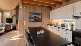 Haukland beach panorama - with Sauna - 5