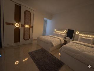 Modern 3-BR Apartment, private garden in Al Rehab - 1