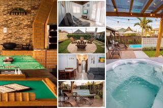 Refugio com Piscina, Jacuzzi, Praça de fogo - Varanda Incrível - 9