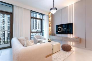 Dubai Creek Oasis 2Br Luxe W Burj View - 2