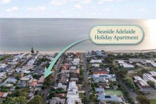 Seaside Adelaide Holiday Apartment 2BR 1 min walk to Brighton Beach - 0