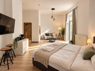 Cozy-Livings Altbau mit Terrasse und Küche am Stadtpark - 7