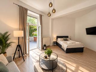 Cozy-Livings Altbau mit Terrasse und Küche am Stadtpark - 3