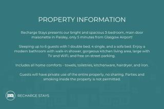 Free Parking | 3 Bedrooms | Sleeps 7 | Airport - 7