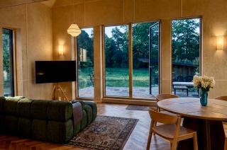 Modernes Fachwerkhaus am Wald und Wiese - 0