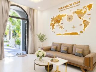 SORA VILLA HO TRAM - 4BRS - 40m to the beach - 9