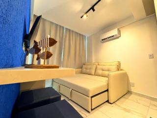 Duplex no Centro de Porto de Galinhas com Piscina, Academia, Lavanderia e Restaurante no prédio - 8