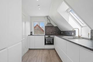 Modern apartment in central Aalborg with city views - 1