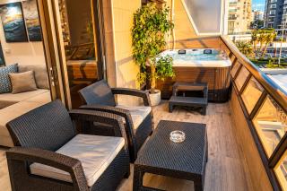 Sea Suites -סוויטה מהממת עם ג'קוזי ונוף לים והטיילת באשקלון - Ascalão - 6