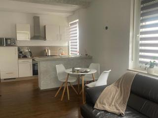 Apartament mit einem Schlafzimmer Ferienwohnung am Landgestüt - 7