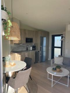Modern bungalow med havsutsikt på Tofta strand - 1