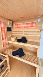 Luxus Ferienwohnung Himmel und SPA mit privater Sauna und Wellnessdusche inkl Wifi und Parkplatz für 4Personen - 5