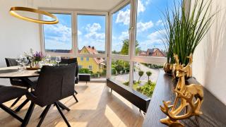 Luxus Ferienwohnung Himmel und SPA mit privater Sauna und Wellnessdusche inkl Wifi und Parkplatz für 4Personen - 8