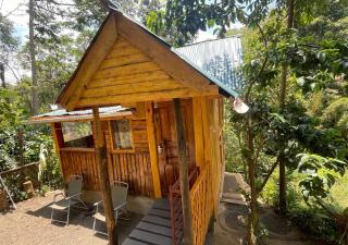 Mud and Wooden Cabin - 1