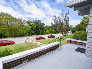 Brick Fireplace - Central Omaha - Family Haven home - 9
