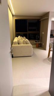 Apartamento de luxo no novo edifício Tokyo com vista Mar, completo de tudo novo zerado, cozinha, sala de estar quarto e sala, ar condicionado, smartv e muito mais, e estrutura top de linha também do condomínio, piscina, academia, brinquedoteca e outros! - 9