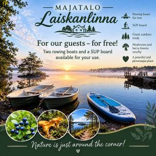 Majatalo Laiskanlinna Puujärven rannalla - 6