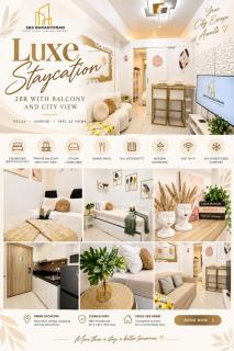 Luxe Staycation-2BR with Balcony and City View near MOA, World Trade Center, PICC at Coast Residences - 0
