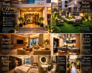 Stoda Compound High -End luxurious 2 bedroom apartment with terreca - 2