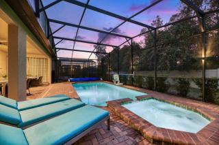 9BR Kissimmee Villa Pool, Spa, Themed Rooms Game Room Sleeps 18 - 0