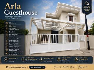 Arla Guesthouse Comfortable 3BR Jogja Home - 8