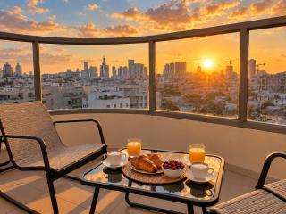 Taltoul TLV - Beach, Terrace & MAMAD - 9