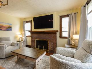 Brick Fireplace - Central Omaha - Family Haven home - 4