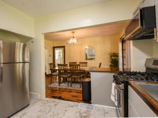 Brick Fireplace - Central Omaha - Family Haven home - 2