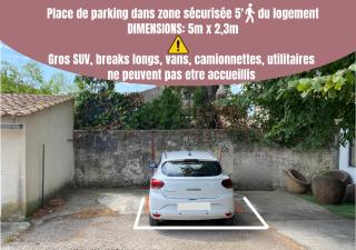 La Casita - Studio Confort avec Parking privé - Lit douillet - Centre Uzès, Pont du Gard - 7