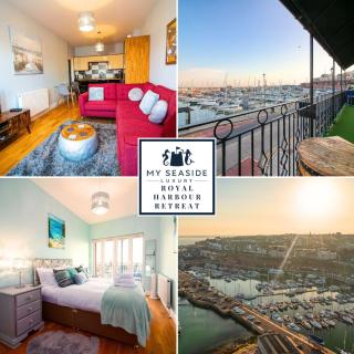 Royal Harbour Retreat - Stunning views, balcony, right on harbour, by the beach - Ramsgate - 0