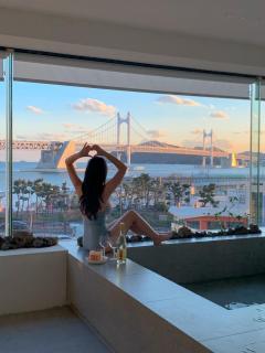 광안리 오션뷰 풀빌라 잔울림 - 9
