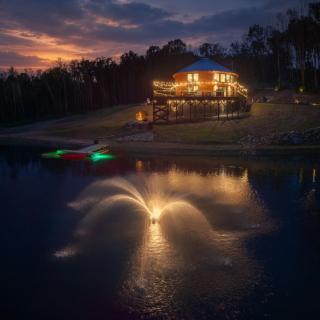 Luray Yurt - World's Largest Yurt - Sleeps 16, Hot Tub, Sauna, Pond - 8