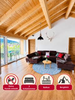 Der Berg Fux in Sonthofen - 5 Ferienwohnungen mit Bergblick, Balkon, Parkplatz, Familien- und Hundefreundlich - 9