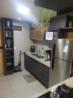 Flat com dois quartos na praia do Cabo Branco - climatizado e completo - 9