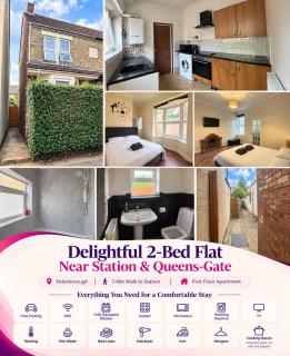 Delightful 2-Bed Flat - Near Station & Queens-Gate - 0