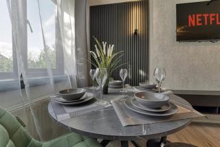 Modern 1BR Apt Netflix Parking M6 Access - 5