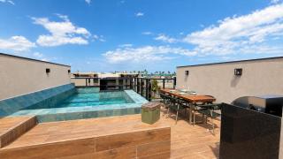 Rooftop com piscina privativa beira mar em Muro Alto - Cais Eco Residence - 5